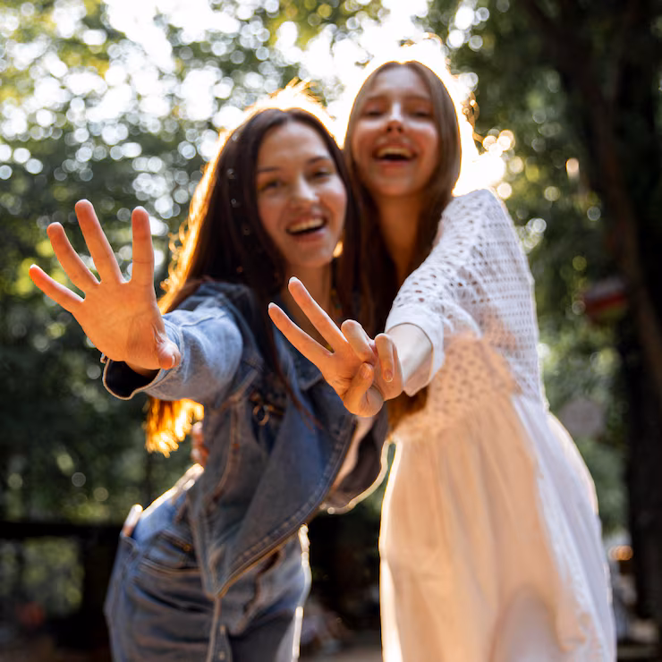 Connectie tussen vriendinnen